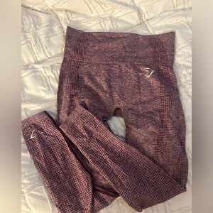Gymshark leggings. Purple. Size XS. Good condition